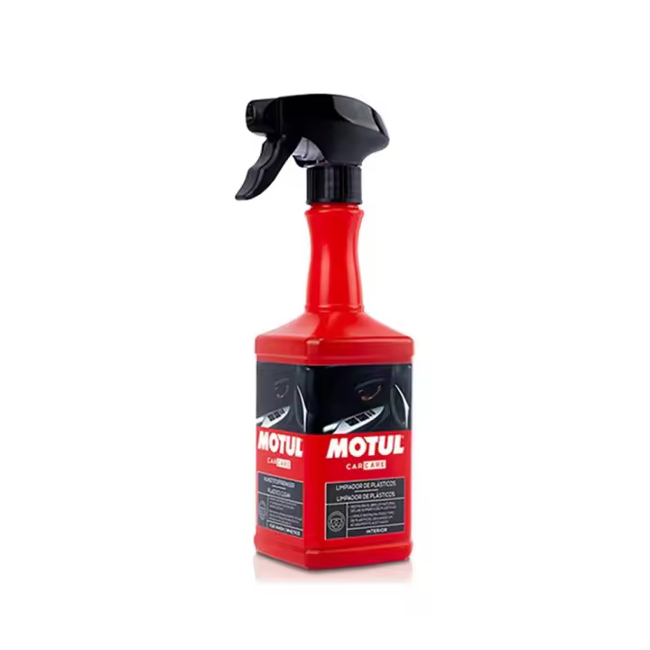 Motul Limpia Plásticos - Reaviva Superficies Plásticas - Brillo Protector - Pulverizador Manual - 1