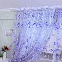 Cortinas De Tulipán Para Sala De Estar Y Dormitorio Partition Floral Puerta Cocina Modernas Simplicidad Decoración Hogar - details 11