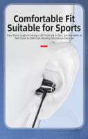 Auriculares Inalámbricos Lenovo HE05X Ⅱ Con Cuello Y Micrófono Bluetooth 5.0 Resistente Al Agua Para Deporte Conectividad Wireless Con Botón De Control Y Ajuste De Volumen - details 12