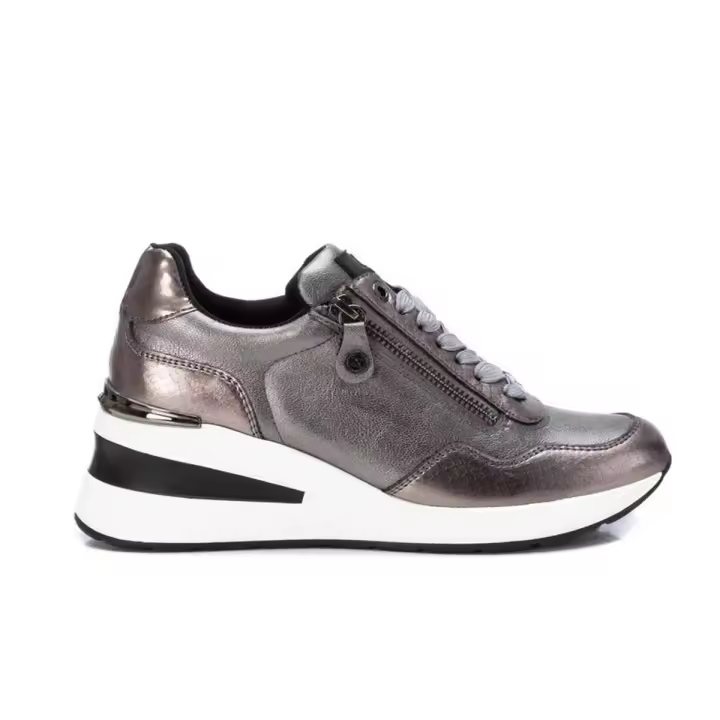 Deportivo Cuña Mujer Xti 143074 Plomo - 1