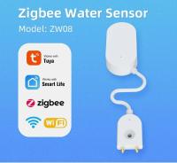 Sensor De Fuga De Agua Zigbee Tuya Detector De Humedad Para Casa Inteligente Compatible Con Smart Life Y Tuya Smart - details 0