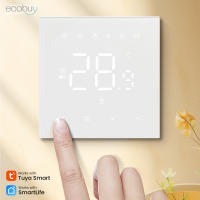Termostato De Calentamiento Wifi Tuya Para Suelo Calentado Digital Regulador De Temperatura Alexa Google Home 220V 16A Color Blanco Y Negro - details 2
