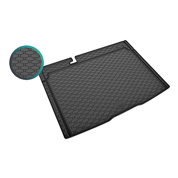 Alfombra protector cubre maletero de goma a medida para DACIA Sandero III y Stepway desde 2021-