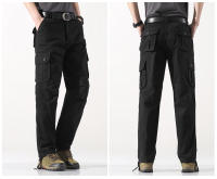Pantalones Tácticos Para Hombre Algodón Grandes Para Trabajo Al Aire Libre Camuflaje Para Senderismo Pantalones De Trabajo Con Bolsillos - details 5