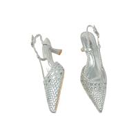 Eva Zorteon-Sandalias de tacón (6cm)  caladas con puntera , Marca Tulipano. - details 18