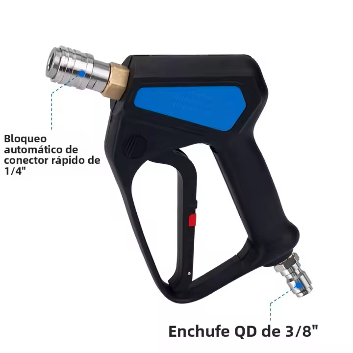 Pistola De Agua Alta Presión Repuesto Con Conector Rápido 1/4" Trigger Spray Gun ST-2605 Para Limpieza Con Máxima Pressión De 345 Bar 5000 PSI - 1
