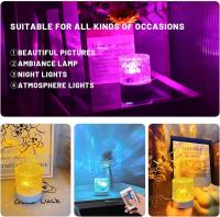 Lámpara De Agua Ondulante USB Luz Nocturna Romántica Proyector De Oceano Para Fiesta Dormitorio Sala De Estar Hogar Vacaciones - details 8