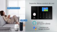 Sistema De Alarma De Seguridad Wifi Tuya YAOSHENG Con Alexa Detector De Movimiento Y Fumador Sensor De Puerta Y Ventana IP Cámara Compatible Con Alexa Y Tuya - details 11