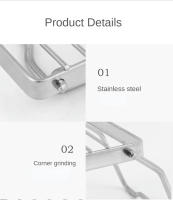 Soporte Portátil De Acero Inoxidable Para Estufa De Camping Con Relleno De Barbacoa Plegable Y Tripie De Brazo Para Grill Accesorios De Cocina Al Aire Libre 3 Piezas - details 5