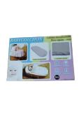 Colchón de cuco / capazo de carrito o cochecito de bebé. - Con núcleo de espuma altamente transpirable. Malla interior de protección. - Funda Exterior Lavable y desenfundable, confeccionada en tejido strech extrasuave de aloe vera. Colchon / colchoneta - details 0