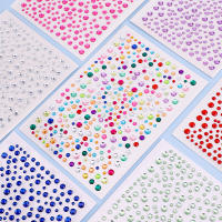 1Pcs Decoración De Fiesta De Música Con Diamantes Adhesivos Para Niños Joyería Facial De Cristal Autoadhesiva Para Uñas Y Maquillaje De Ojos - details 19