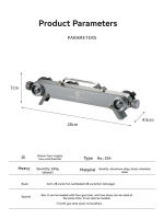 Adaptador De Estufa De Gas Para Camping Al Aire Libre Tubo Extendido BBQ Accesorios De Conexión Universal Para Quemadores Z54+Z58 Material De Acero Inoxidable - details 0