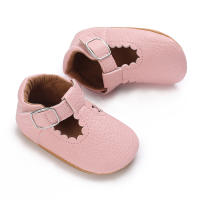 Zapatos Para Bebé Recién Nacidos Niñas Clásicos Corazón De Goma Antideslizante PU Vestido Primera Caminadora Zapatos De Cuna - details 42