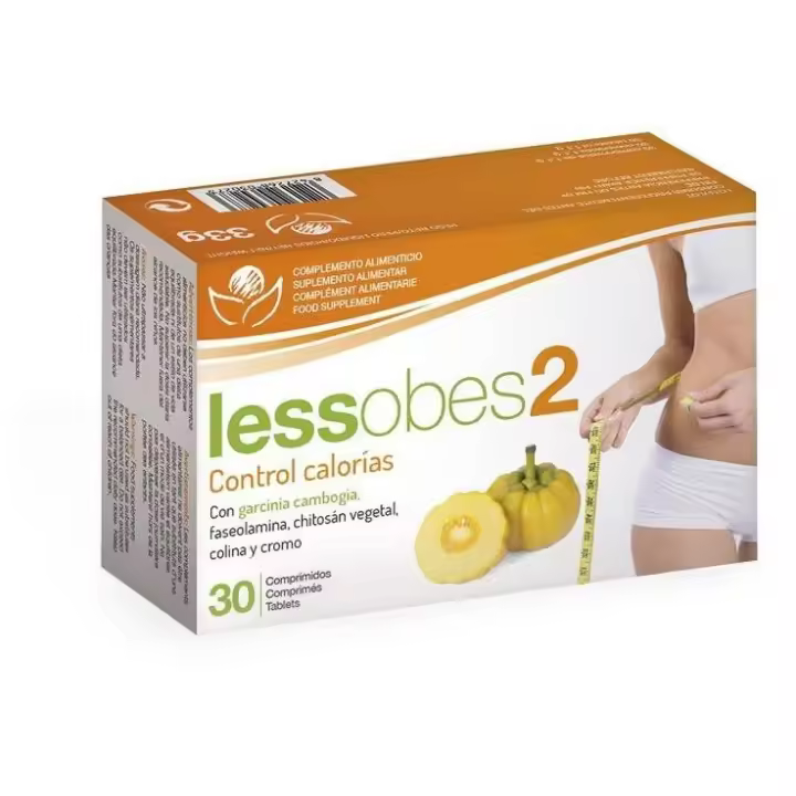 Bioserum Lessobes 2 control calorías 30 Comprimidos - 1