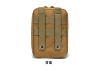 Kit Médico Deportivo Multifuncional Para Exteriores Primera Ayuda Táctica Bolsa Portátil De Oxford Negro Verde Militar Unisex - details 11