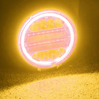 Faros De Trabajo 24V LED 72W Para Coche Motocicleta Camión 4x4 Offroad ATV Tractor Lámpara De Ojos De Ángel Universal Para Vehículos - details 12