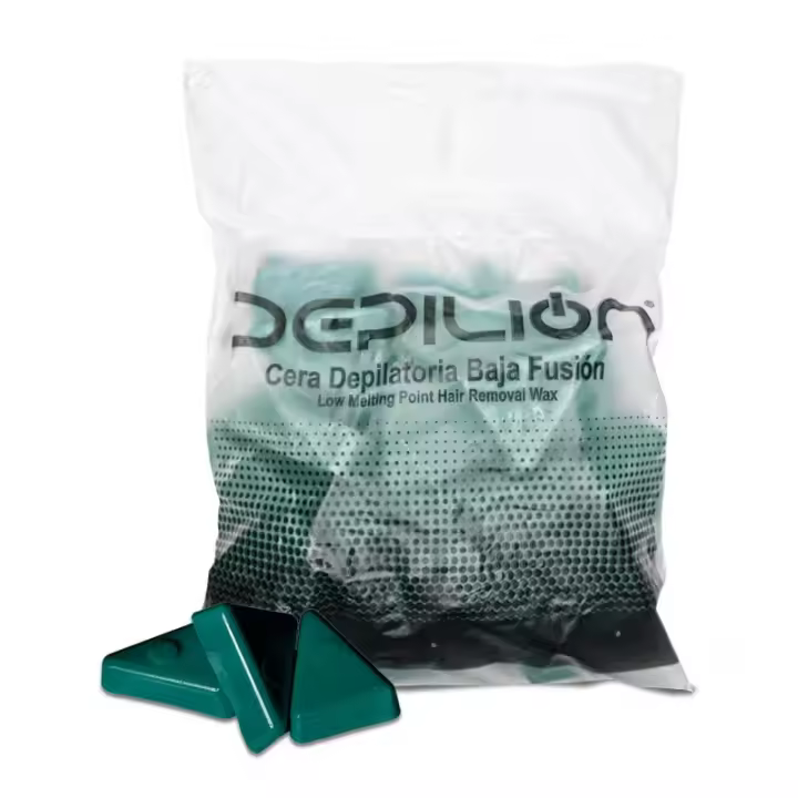Cera Depilación en Pastilla 1KG Depilion  Baja Fusión para Depilación en Pieles Sensible - 1