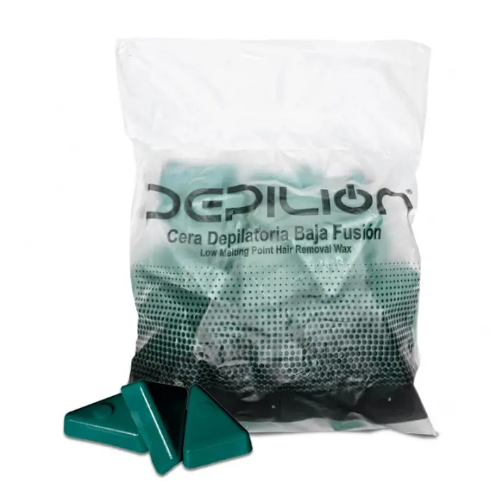 Cera Depilación en Pastilla 1KG Depilion  Baja Fusión para Depilación en Pieles Sensible - 1