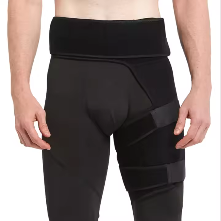 Cinturón De Soporte Para Cadera Alivio Del Dolor De Cintura Y Pierna Compresión Para Articulaciones Con Estrés Y Artritis Protección De La Cadera - 1