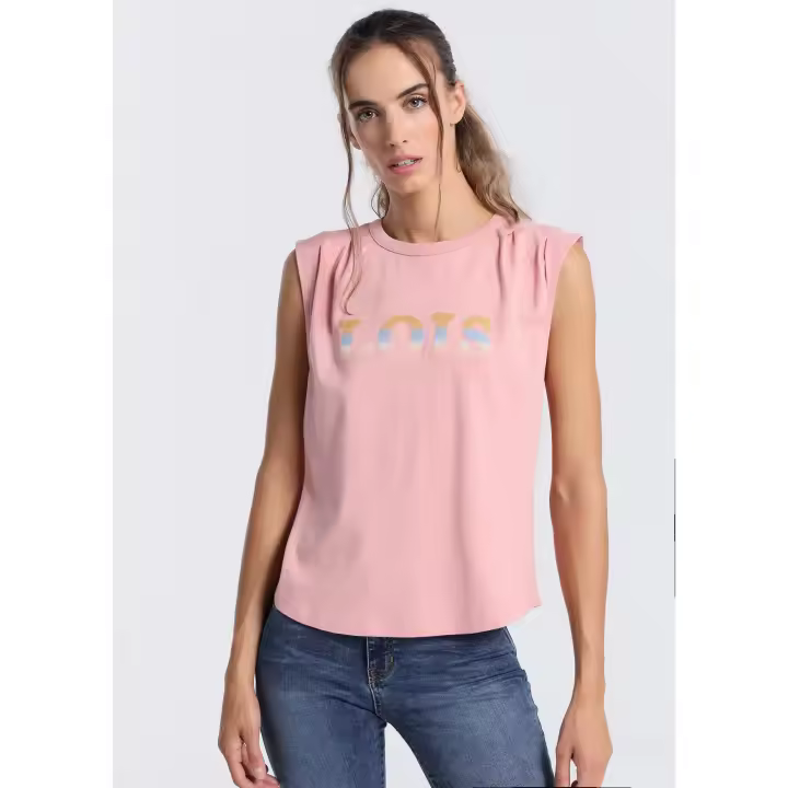 LOIS JEANS - Camiseta Sin Mangas - Tallaje en Pulgadas - Modelo 133068 - Vaqueros Mujer - 1