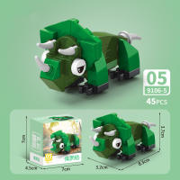 Bloques De Construcción De Animales Del Mundo Insecto Scorpion Mantis Hormiga Araña Pájaro Marino Regalo Para Niños Adornos De Escritorio Bloques Pequeños Compatible Con Lego ABS Sin Batería - details 27