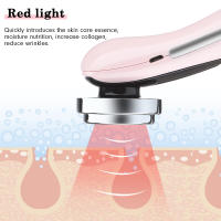 Masajeador Facial EMS Con Terapia De Luz LED Y Vibración Sonica Ion Para Reafirmar La Piel Dispositivo De Belleza Antiarrugas Herramienta De Cuidado De La Piel - details 5