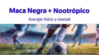Energía Física y Mental | Maca Negra Andina Pura 32.000mg Ultraconcentrada (140 Cápsulas Veganas), mejora el rendimiento físico y un bienestar personal. Combinado con nuestro Nootrópico Natural XL, que potencia la energía, concentración y agilidad mental. - details 0