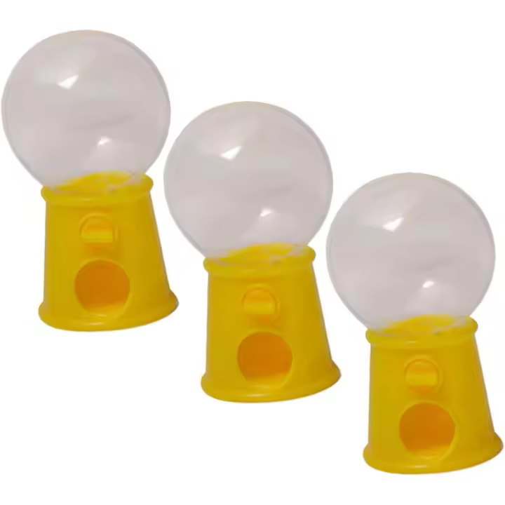 3 piezas de máquina de chicles para niños, minimáquina de dulces, juguete de chicles, máquina de atrapar caramelos, juguetes de plástico para atrapar caramelos. - 1