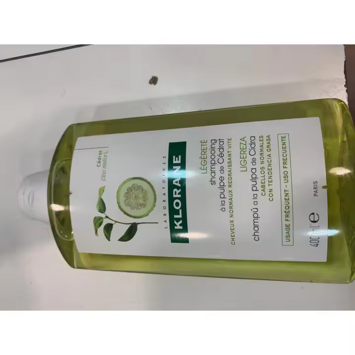 KLORANE  CHAMPU A LA PULPA DE CIDRA 400 ML - 1
