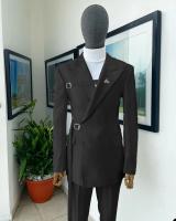 Nueva Traje Formal Para Hombre Elegante Traje De Boda Traje De Novio Moda Costura Homme Ropa Tuxedo Elegante Para Todos Los Estaciones - details 2