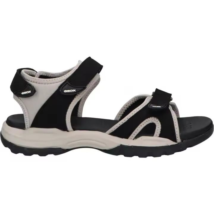 Sandalias de Mujer GEOX D92DWA 0AU15 D BOREALIS C9263 BLACK-LT GREY - 1