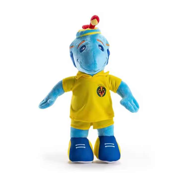 Peluche mascota Villarreal Club de Fútbol Groguet tamaño 30cm producto oficial edad +0 meses PMAVIL6110 - 1