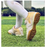 Zapatos De Fútbol Para Niños Entrenamiento Profesional Botas De Fútbol Microfibra Suave Suela De Turf Adecuados Para Chicos - details 5