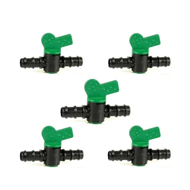 Suinga Válvula de Paso para Riego por Goteo 25mm (Pack 5) - 1
