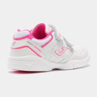 JOMA SCHOOL 2110 Zapatillas deportivas niño 16784 XL DEPORTIVO VELCROS, BLANCO/FUXIA - details 5