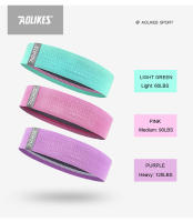 AOLIKES Bandas De Resistencia Para Fitness Anti-slip Anillas De Cadera Para Squats Entrenamiento De Gimnasio Y Yoga Elasticidad Braided - details 5