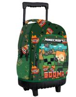 Mochila escolar con ruedas silenciosas, Trolley grande 44x36x24cm,mochila grande con doble compartimentos, Bolsillo frontal y lateral con red porta botella, Varios modelos, 45X35X22 CM - details 17