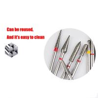 Juego De 30 Piezas En Caja De Bits De Uñas Con Diamante Y Tungsteno Cutter De Carburo Para Manicura Herramientas Eléctricas Para Eliminar Gel Y Polvo De Pintura - details 4