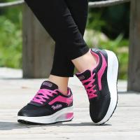 Zapatillas De Mujer Moda Blatform De Alta Calidad Zapatos Planos Para Caminar Talla Grande Zapatillas Mujer Material Superior Mesh Suela De Goma - details 4