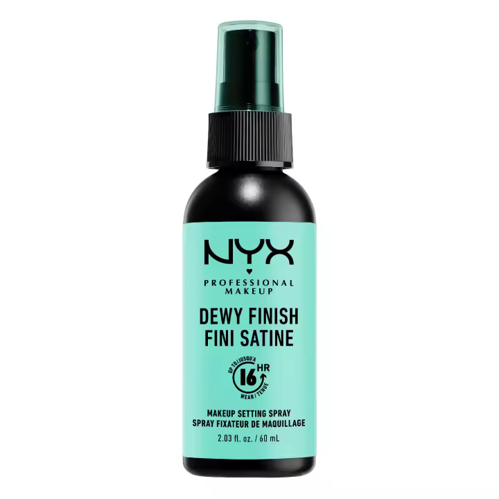 NYX Professional Makeup | Spray Fijador de Maquillaje Setting Spray Dewy: Consigue un acabado jugoso en tu piel con este spray fijador, imprescindible en tu look de belleza. Mantén tu maquillaje fresco y luminoso durante todo el día. - 1