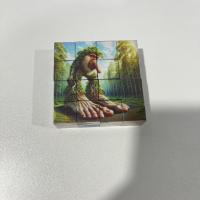 Bloques Magnéticos De Madera Con Conexiones Magnéticas Anime Shanhaijing Figura De Hombre De Madera Juguete De Construcción Para Niños - details 4
