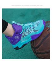 Zapatillas De Baloncesto Para Niños Explosivas Deportivas Verano Diseño Niche Cómodas Resistentes Al Desgaste Suela De Malla Transpirable - details 16