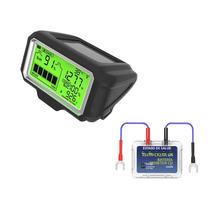 Testero De Batería LED 12V QUICKLYNKS BM5-D Con Pantalla De Alta Resolución Analizador De Salud De La Batería Herramienta De Prueba De Carga Para Coches Motocicletas Camiones Y Yates - 1