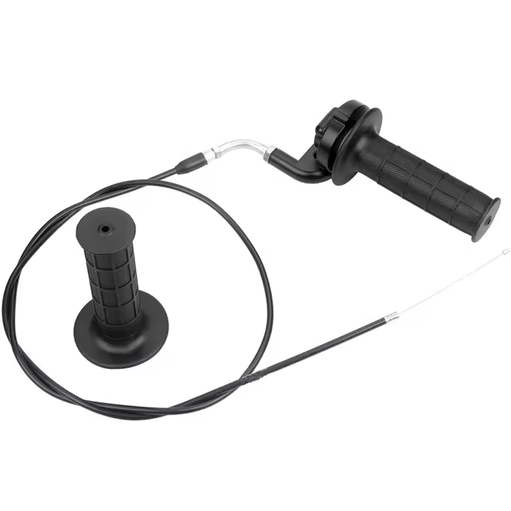Manillar De Motocicleta 7/8" 22mm Con Apriete De Acelerador Para ATV Off-Road Bicicleta De Tierra 110-250CC Con Cable De Acelerador - 1