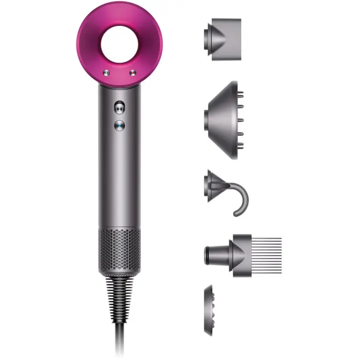 Secador de pelo profesional de alta velocidad, accesorio de iones negativos, 5, 1600W, temperatura constante, cuidado del cabello, anión rápido, secador de pelo eléctrico - 1