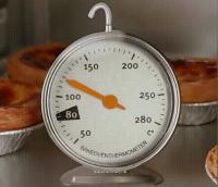 Nuevo Termómetro De Horno En Acero Inoxidable Medidor De Temperatura Para Cocinar BBQ Carne Y Alimentos Puede Colgarse O Stander Grande - details 1