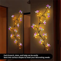 Luz De Vino De Sauce Con Mariposa 30led 8 Modos USB Para Decoración De Fiesta Y Navidad En Casa Y Jardín Luz Faeira - details 6