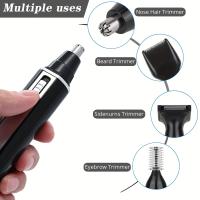 Cortador De Pelo Para Barba Y Cejas Eléctrico Recargable 4 En 1 Para Hombres Y Mujeres Piel Sensible Sin Dolor Regalo Ideal - details 2
