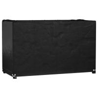 vidaXL Funda para muebles de jardín 8 ojales en dimensiones 125x125x75 cm/132x132x80 cm/125x55x75 cm y más | almacenamiento funcional diseño moderno para baño dormitorio sala - details 5