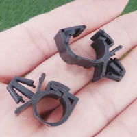 Crimpas De Cable Para Coche 10X Clip De Fijación Para Enrute De Cableación Tubo Corrugado Amarrar Clavija De Cable Barra De Aceite Ruta De Tubo Herradura De Agujero 11mm Accesorios De Automóvil - details 4